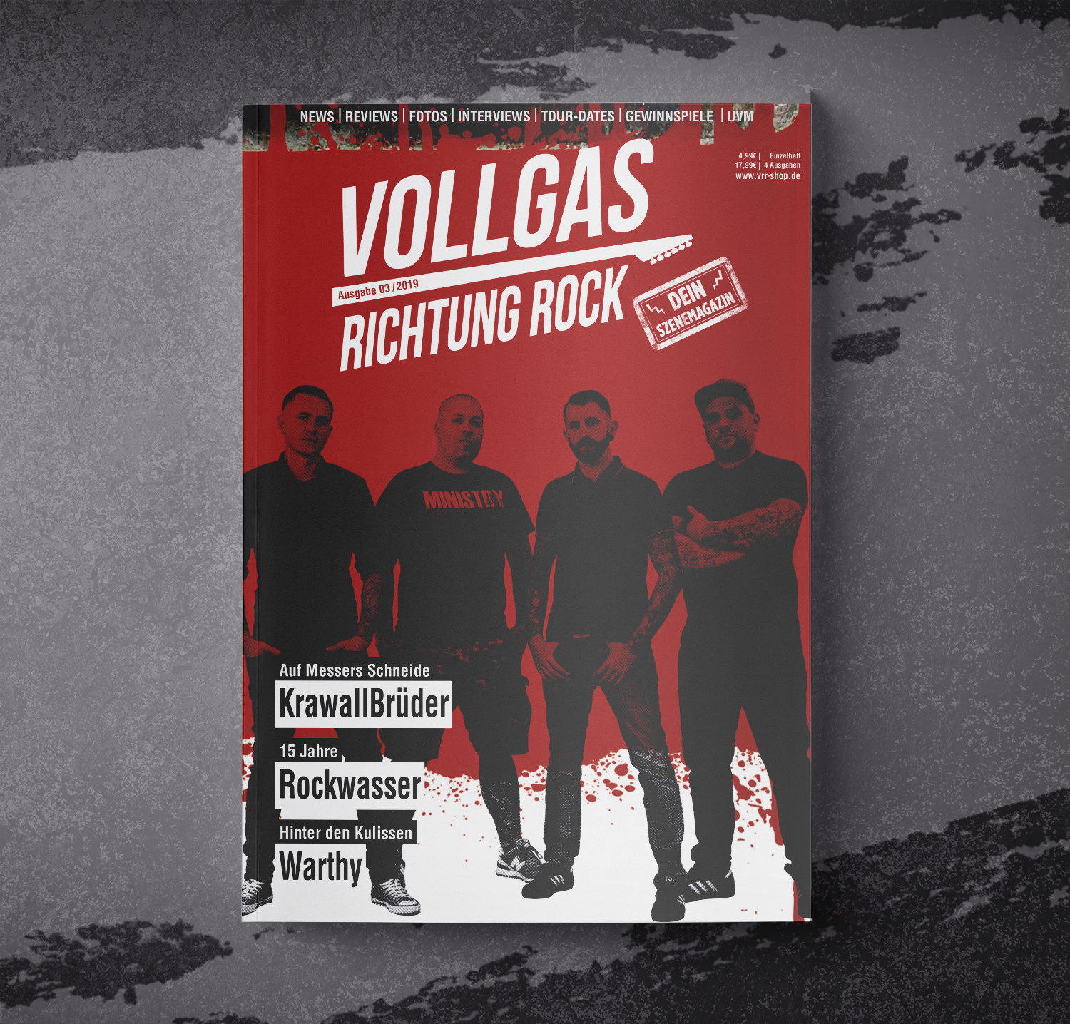 VOLLGAS RICHTUNG ROCK - MAGAZIN AUSGABE 03/2019